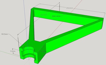 movimento fluido plastica filamento alloggiamento espandibile pinshape disegno 3d 3d print model - Mito3D