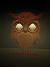 owl clock moving eyes pinshape mechanical-design-contest homemade home-decor 3d print model - Mito3D