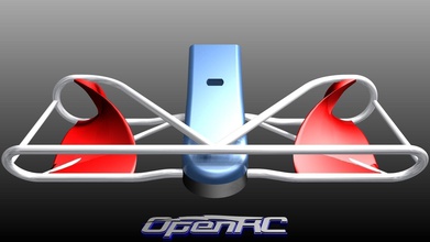 openrc f1 car bumper v1 pinshape f1-racer open-r-c-accessory-design-contest 3d print model - Mito3D