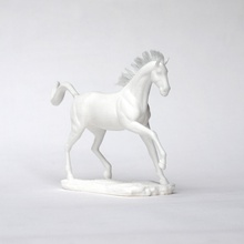 cavallo scultura pinshape design lusso artistico decorazione mobili art classico display scrivania arredamento statua animale 3d print model - Mito3D