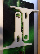soporte bobina pared tubo in pvc 22mm altura 10mm tornillo m6 pinshape disegno 3d 3d print model - Mito3D