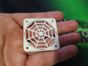 rejilla ventilador 40mm spiderman pinshape Diseño 3d 3d print model - Mito3D