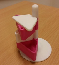 empilable boxtower pinshape stockage boîtes 3d print model - Mito3D