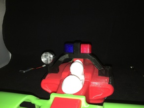 led polizia luce rack aperto rc auto formula 1 pinshape modello open parte r c accessorio progettazione concorso 3d print model - Mito3D