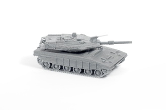 merkava Panzer einfachen Modell Bausatz pinshape israel Armee Militär Fahrzeug Spiel Spielzeug Schlacht Rüstung Waffe Krieg Schreibtisch montieren kit tank 3d print model - Mito3D