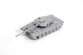t90 tanque modelo simple kit pinshape ruso ejército militar vehículo juego juguete batalla armadura arma guerra escritorio ensamblar 3d print model - Mito3D