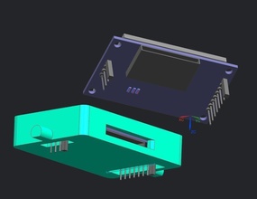 pantalla st7735 cuadro arduino pinshape Diseño 3d 3d print model - Mito3D