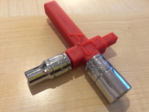 ag tbar socket handle pinshape 3d-design 3d print model - Mito3D
