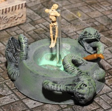 serpent cauldron pinshape 3d-design 3d print model - Mito3D