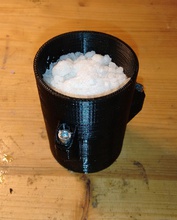 salt dehumidifier pinshape inserts dry storage 3d print model - Mito3D