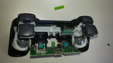 ps3 game consoles repair parts connector pad pinshape 3d-design 3d print model - Mito3D