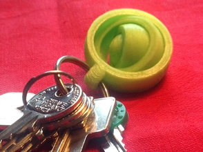 Kreisel Schlüsselanhänger pinshape knick knack Entspannung entspannen Spielzeug keychain Schlüsselringe 3d print model - Mito3D