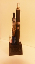 vaporizer stand holder pinshape practical smoke cigarettes cigarette 3d print model - Mito3D