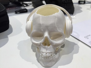 afterdark boisson énergétique crâne pinshape envisionthefuture design défi 3d print model - Mito3D