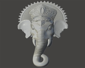 ganesh pinshape 3d print model - Mito3D