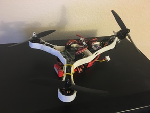 y ra pinshape easy to print simples barato multirotor avião rc delta impressora 3d tricopter drone corrida 3d print model - Mito3D