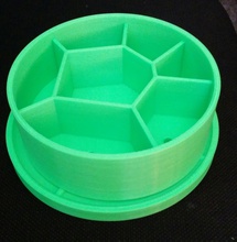 planter & tray pinshape 3d print model - Mito3D