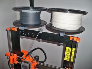 yatay filament tutucu pinshape 3d print model - Mito3D