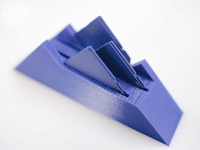 tarjeta sd montaña pinshape almacenamiento montañas 3d print model - Mito3D