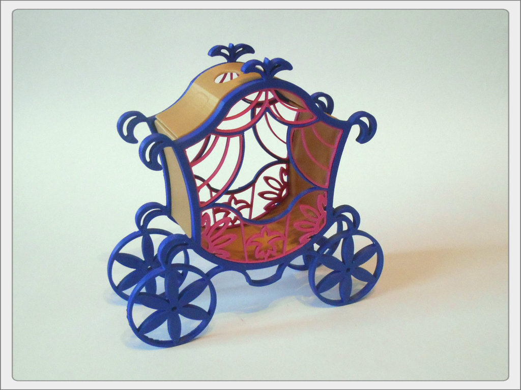 carriage cinderella pinshape 3d-design 3D print model - Mito3D