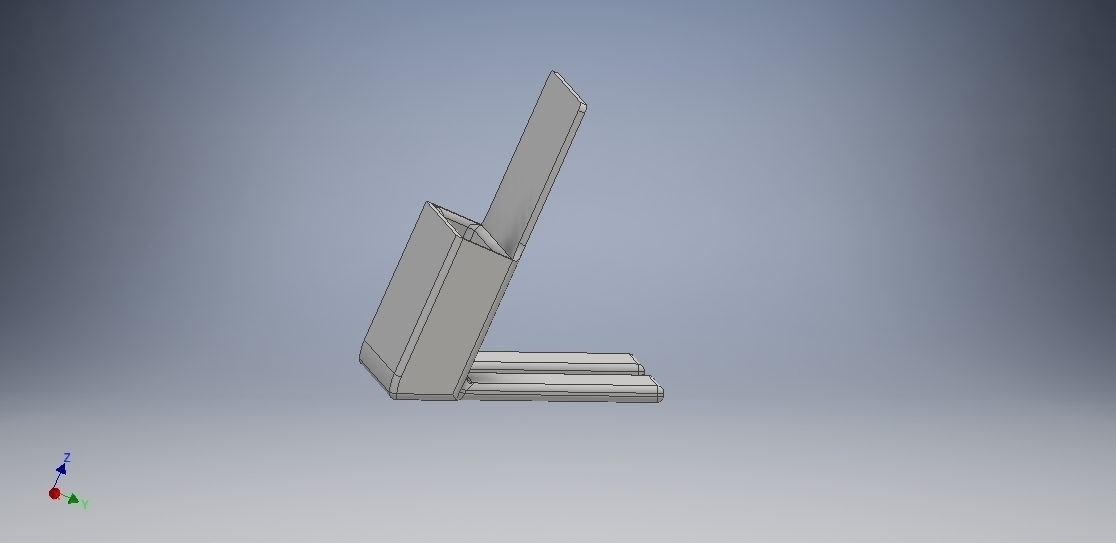 soporte cargador nokia pinshape apoyo 3D print model - Mito3D