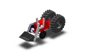 Spielzeug Traktor pinshape 3d print model - Mito3D