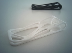 moneyclip pinshape cellular organic shape money money-holder clip 3d print model - Mito3D