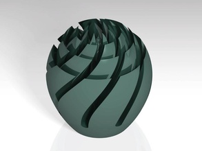 Blume Knospe pinshape Skulptur bud 3d print model - Mito3D