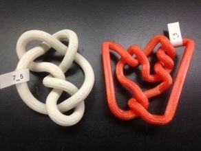 tangle conformation knot 7 5 pinshape 3d-design 3d print model - Mito3D