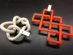 mosaïque conformation noeud 6 1 pinshape Conception 3d 3d print model - Mito3D