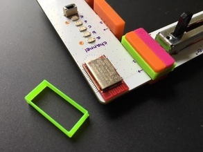 littlebits conector banda pinshape 3d design 3d print model - Mito3D