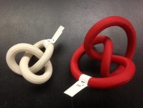 tritangentless conformation knot 3 1 pinshape 3d-design 3d print model - Mito3D