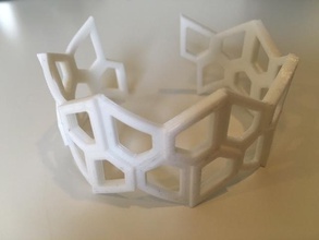 kershner polygone thermaform bracelet pinshape Conception 3d 3d print model - Mito3D