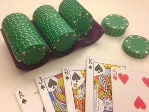 personnalisable jeton poker rack pinshape Conception 3d 3d print model - Mito3D