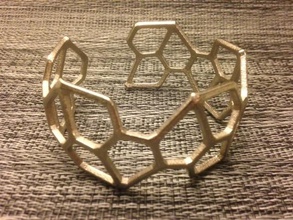 forme pentagonale hexacontahedron bracelet pinshape Conception 3d 3d print model - Mito3D
