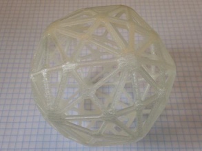 disdyakis triacontahedron pinshape 3d design 3d print model - Mito3D