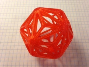 triakis icosaèdre pinshape Conception 3d 3d print model - Mito3D