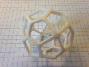 pentagonale icositetraedra pinshape disegno 3d 3d print model - Mito3D