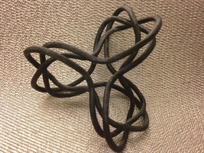clover knot pinshape 3d-design 3d print model - Mito3D