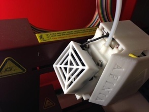 afinia fan ızgara pinshape 3d tasarım 3d print model - Mito3D