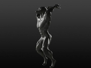 venom pinshape kötü adam heykeltraşlık tasarımları 3d print model - Mito3D