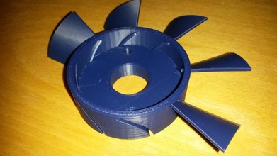modular fan pinshape 3d-design 3d print model - Mito3D