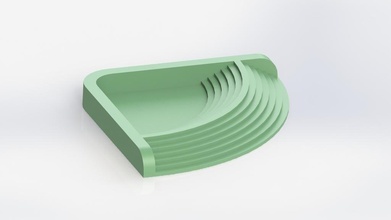 bacia água caranguejo eremita pinshape 3d design 3d print model - Mito3D
