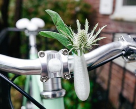 handlebar bike vase pinshape 3d-design 3d print model - Mito3D