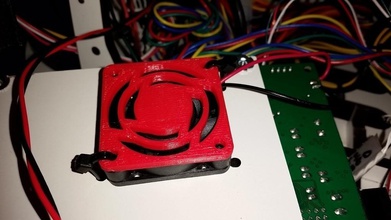 40mm fan ızgarası pinshape 3d tasarım 3d print model - Mito3D