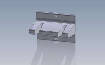 limpieza estante barra pinshape Diseño 3d 3d print model - Mito3D