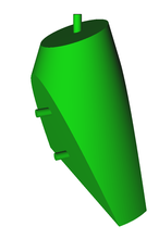 çokgen Üçgen bulmaca pinshape koni 3d print model - Mito3D