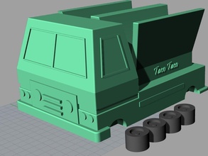 taco truck pinshape 3d-design 3d print model - Mito3D