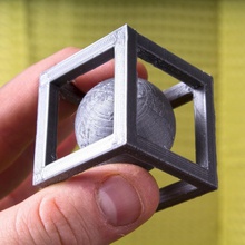 pelota caja pinshape Diseño 3d 3d print model - Mito3D