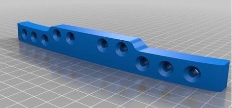 traxxas slash rpm bumper pinshape 3d-design 3d print model - Mito3D